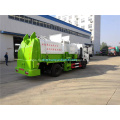 Dongfeng 4x2 Hang camion à ordures de compression de type baril